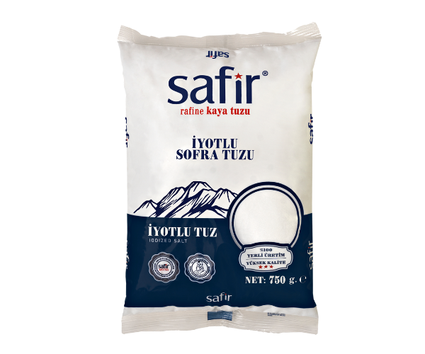750 g Poşet İyotlu Sofra Tuzu